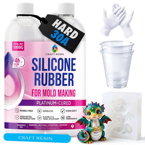 Craft resin 1000g - craft, silicone