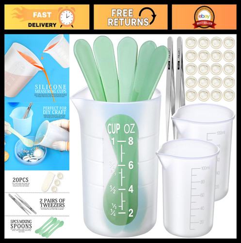 Resin mixing cups - resin, stir