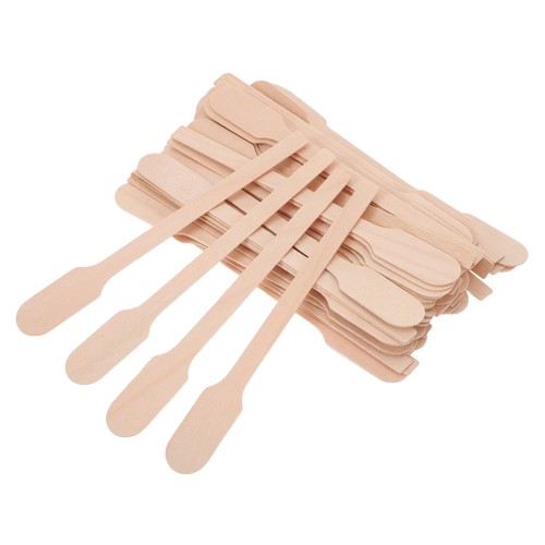 Flat wooden stirrer - flat, for