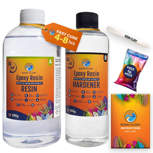 Epoxy resin starter kit - kit, 750g