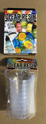 Ranger clear resin with - clear, mixing