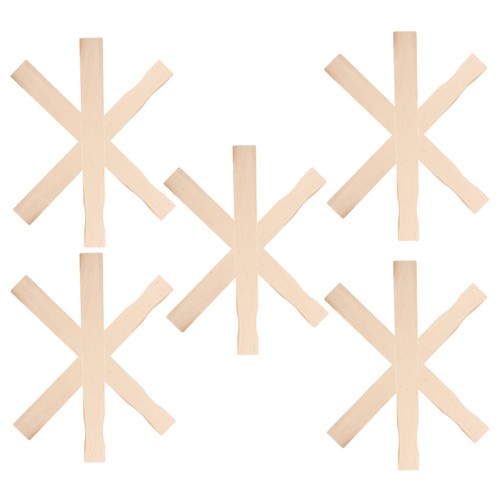 Khaki wooden paint - stir, sticks