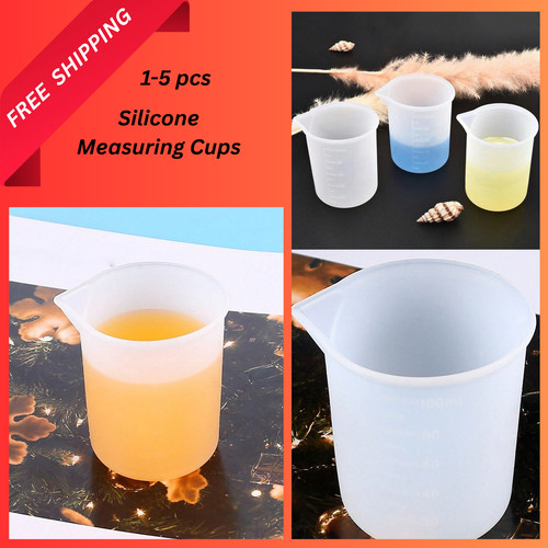 Silicone measuring cups 100ml - silicone,