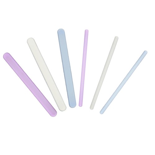 6pcs silicone stick mixed - silicone,