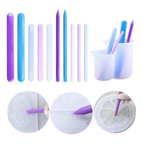 Resin silicone stir - silicone, stick