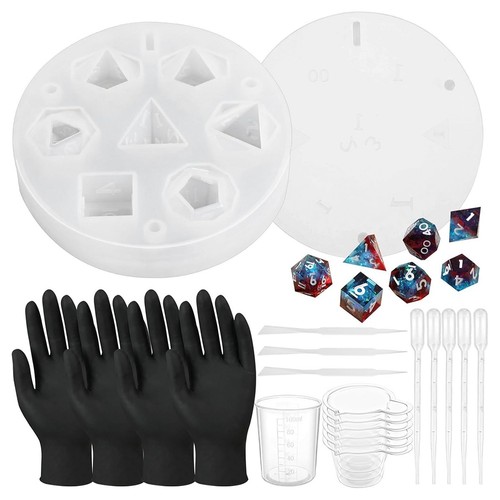 32pcs resin dice - dice, molds