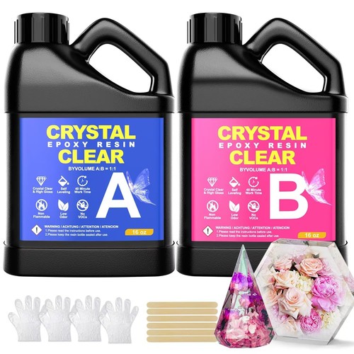 Epoxy resin kit 32oz 948ml - kit, 32oz/948ml
